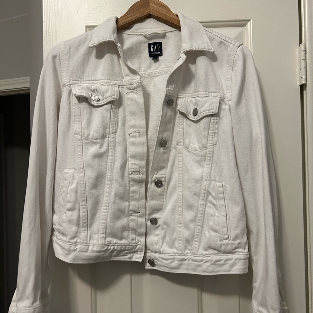 White Jean Jacket